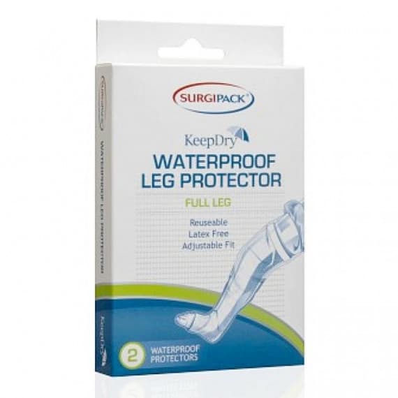 Surgipack Keep Dry Leg Protector Full Leg 2 Pack