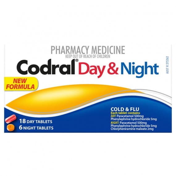 Codral Day & Night 24 Tablets