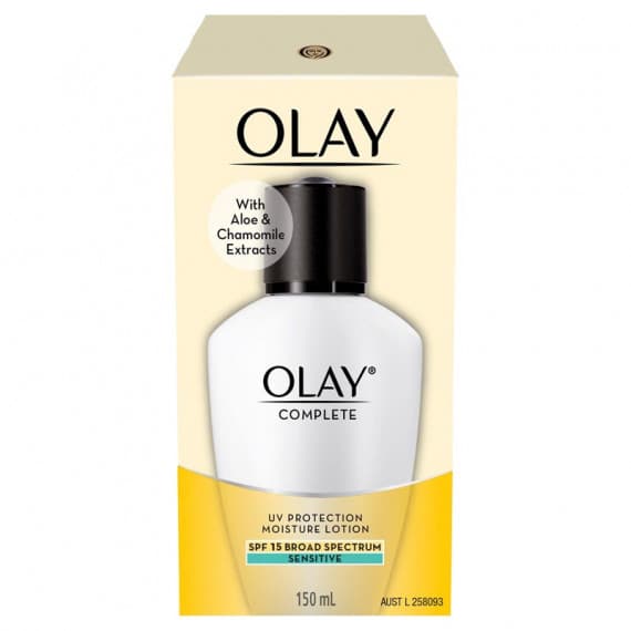 Olay Complete UV Protection Cream SPF 15 Lotion Sensitive Skin 150ml