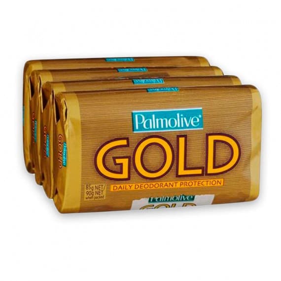 Palmolive Daily Deodorant Protection Soap Gold 4 Pack