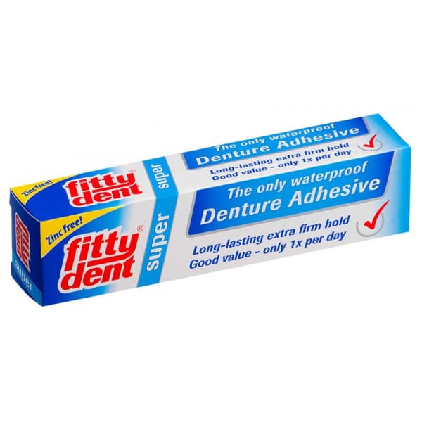 Buy Fittydent Super Denture Adhesive 40g Online Pharmacy Direct