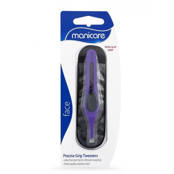 Manicare Precise Grip Tweezers Purple