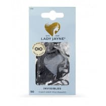 Lady Jayne Black Snagless Elastomer Elastics 50 Pack