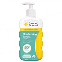 Cancer Council Moisturising Sunscreen SPF 50+ Pump 200ml