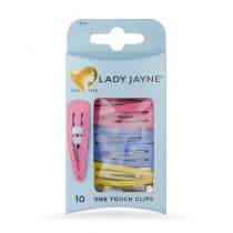 Lady Jayne Assorted One Touch Clips 10 Pack