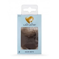 Lady Jayne Light Brown Hair Nets 2 Pack