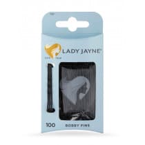 Lady Jayne Black Bobby Pins 100 Pack
