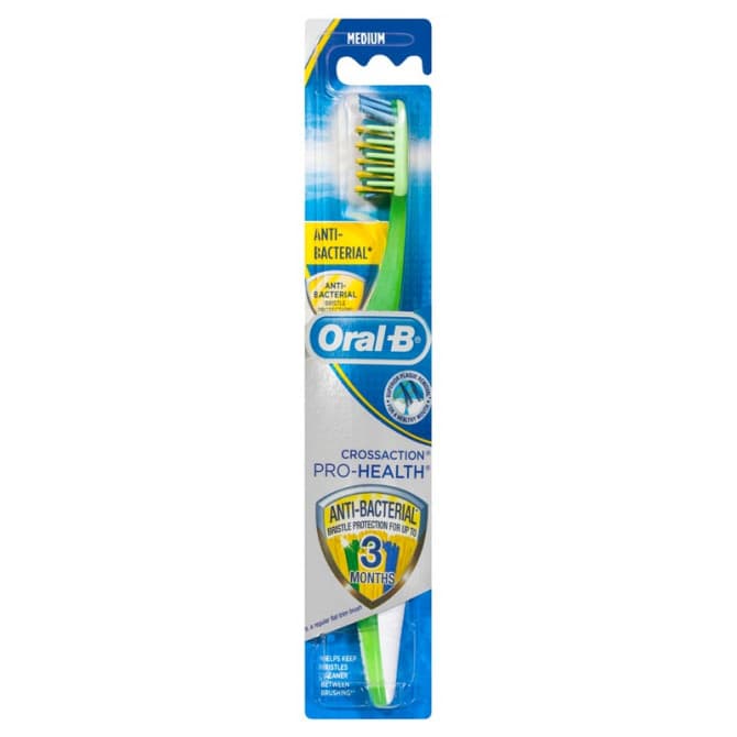 oral b antibacterial toothbrush