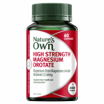 Natures Own High Strength Magnesium Orotate 60 Capsules
