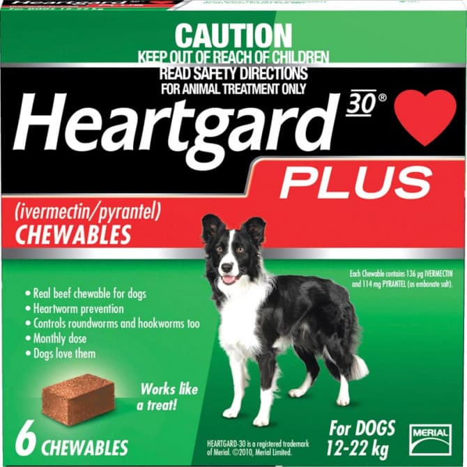Heartgard Plus Chewables For Dogs Costco