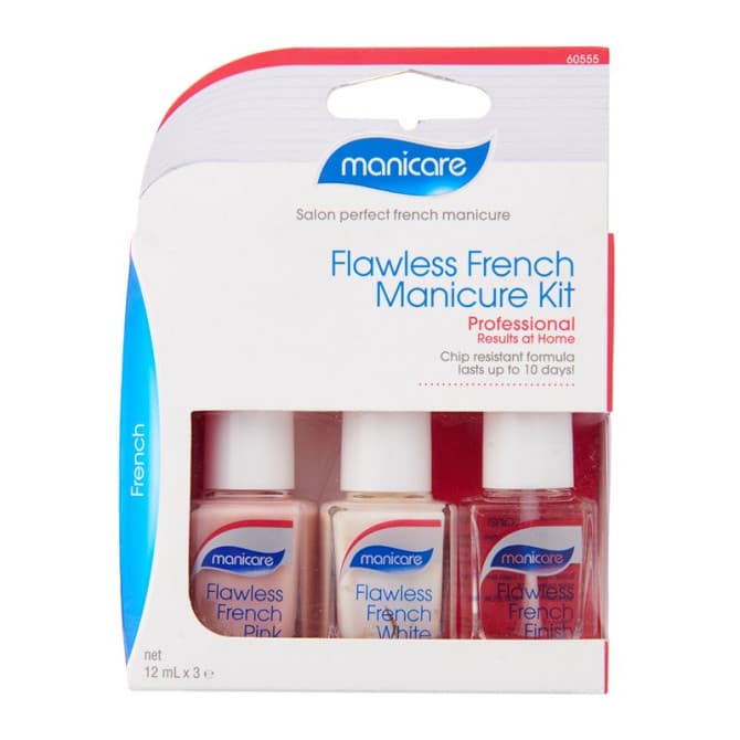 Buy Manicare 3 Steps French Manicure Kit Pink Online Pharmacy Direct