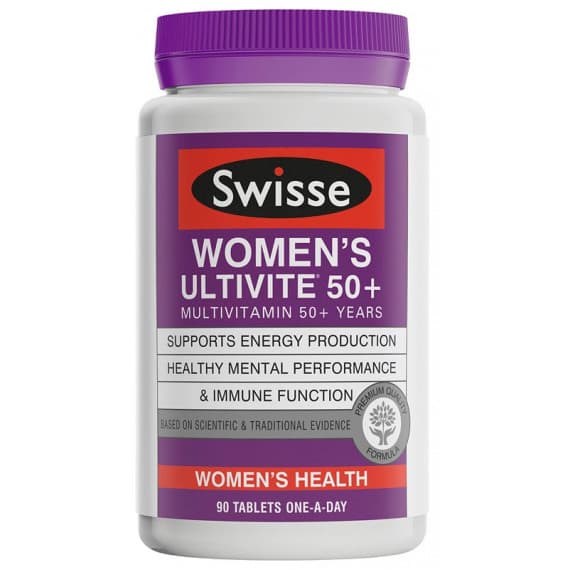 Swisse Womens Ultivite 50+ 90 Tablets