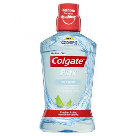 Colgate Plax Alcohol Free Spearmint Mouthwash 500ml