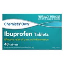 Chemists Own Ibuprofen 200mg 48 Tablets
