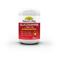 Natures Way Glucosamine plus Fish Oil 200 Capsules