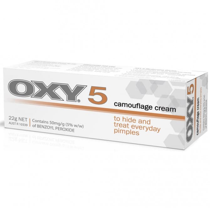 Buy Oxy 5 Camouflage Cream 22g Online Pharmacy Direct