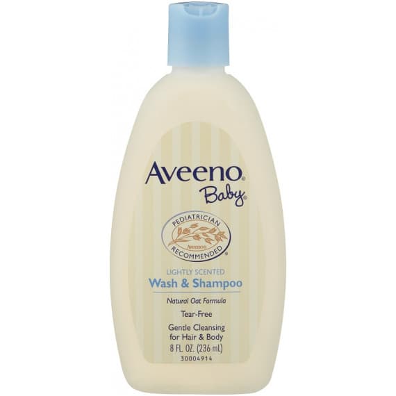 Aveeno Baby Wash & Shampoo Lightly Scented 236ml