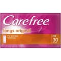 Carefree Original Long Unscented Liners 30 Pack