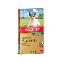 Advantix For Puppies & Small Dogs 0-4kg 3 Pack