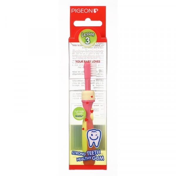 Buy Pigeon Training Toothbrush Step Pink Online Pharmacy Direct
