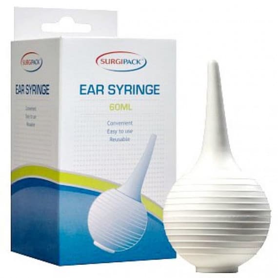 Buy Surgipack Ear Syringe 60ml Online Pharmacy Direct