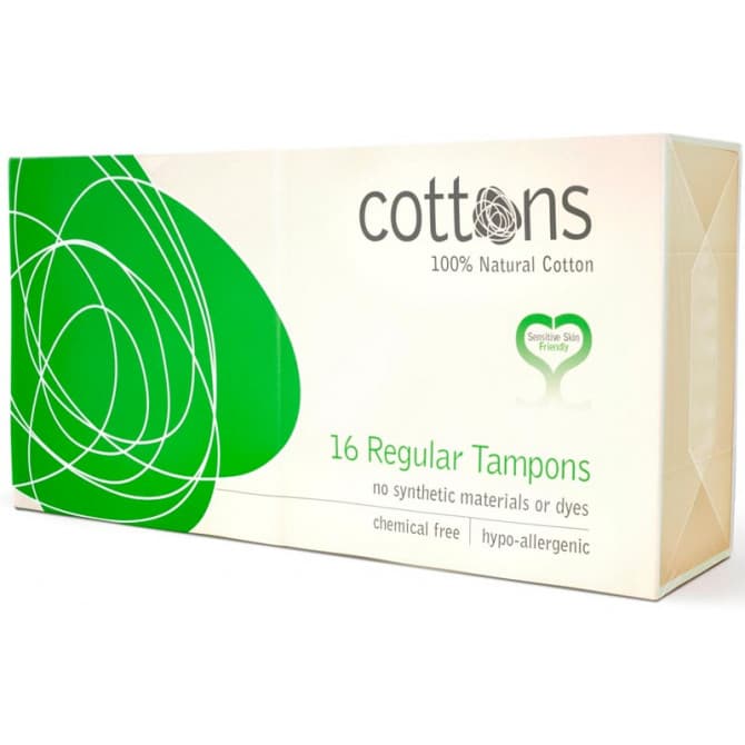Buy Cottons Regular Tampons 16 Pack Online Pharmacy Direct