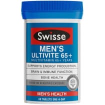 Swisse Mens Ultivite 65+ 60 Tablets