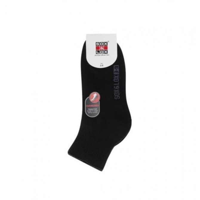 ladies black sports socks