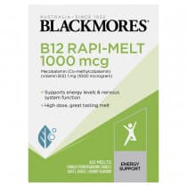 Blackmores B12 Rapi Melt 1000mcg 60 Tablets