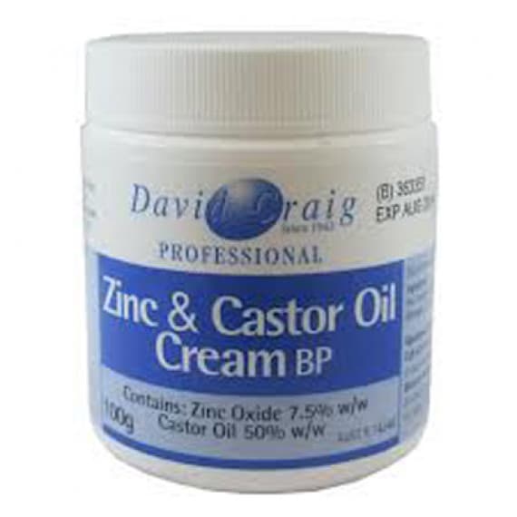 David Craig Zinc & Castor Oil Cream 100g