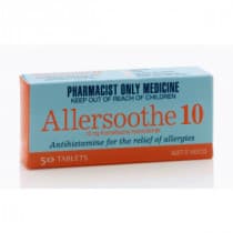 Allersoothe 10mg Tablets 50 (S3) 