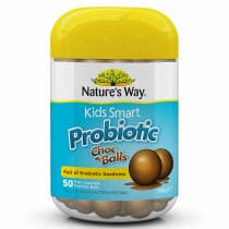 Natures Way Kids Smart Probiotic Chocolate Balls 50 Pack