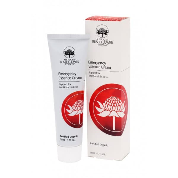 Buy Australian Bush Flower Essences Organic Emergency Cream 50ml Online