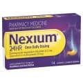 Nexium 24HR Once Daily Dosing 14 Enteric Coated Tablets