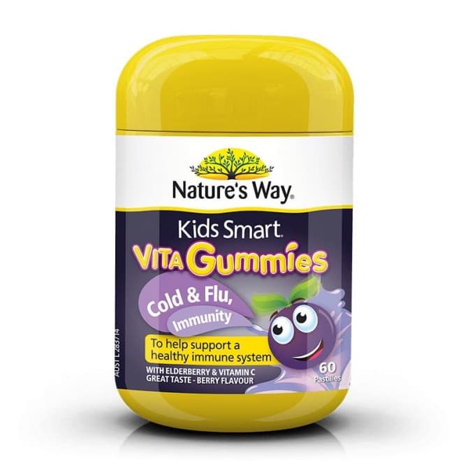 Buy Natures Way Kids Smart Vita Gummies Cold & Flu Immunity 60