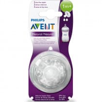Avent Natural Slow Flow Teat 2 Pack