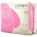 Cottons Ultra Thin Pads With Wings Super 12 Pack