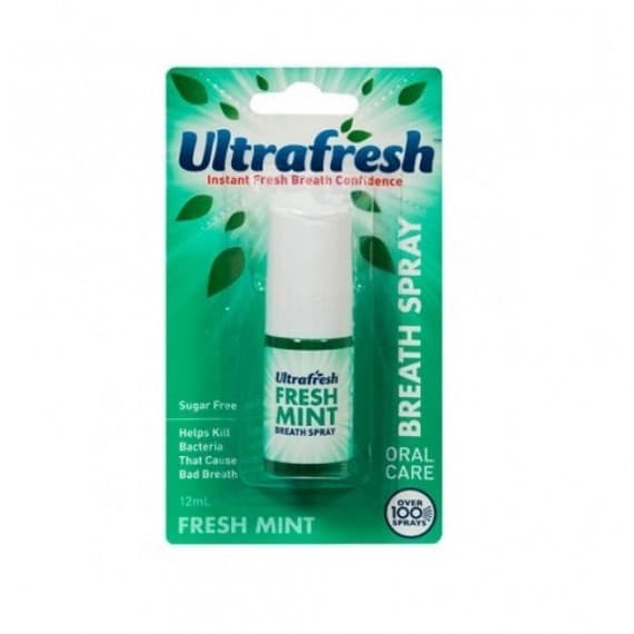 Ultrafresh Breath Spray Fresh Mint 12ml