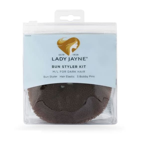 Lady Jayne Dark Bun Styler Kit Medium/Large