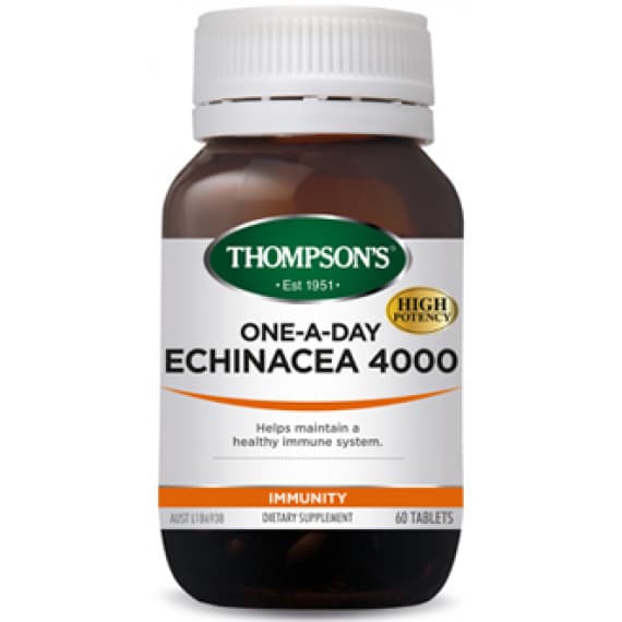 Thompsons One-A-Day Echinacea 4000mg 60 Tablets