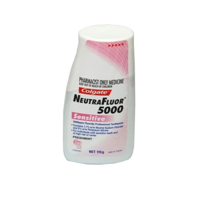 Buy Neutrafluor 5000+ Sensitive Toothpaste 115g (S3) Online