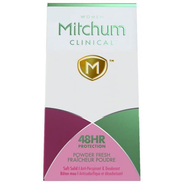 Buy Mitchum Women Clinical Antiperspirant Deodorant Powder Fresh 45g