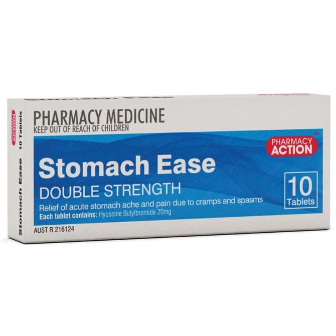 Buy Pharmacy Action Stomach Ease Forte 10 Tablets Online Pharmacy Direct
