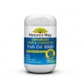 Natures Way Odourless Triple Strength Fish Oil 3000 60plus 10 Capsules
