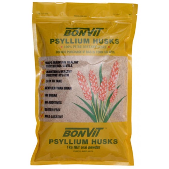 Buy Bonvit Psyllium Husk 1kg Online Pharmacy Direct