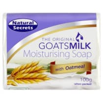 Natural Secrets Goatsmilk Moisturising Soap Oatmeal 100g
