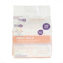 Baby U Goat Milk Baby Wipes 240 Pack