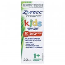 Zyrtec Kids Oral Drops 20ml