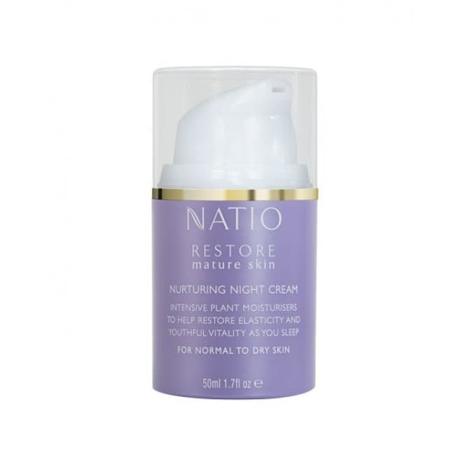Buy Natio Restore Nurturing Night Cream 50ml Online Pharmacy Direct