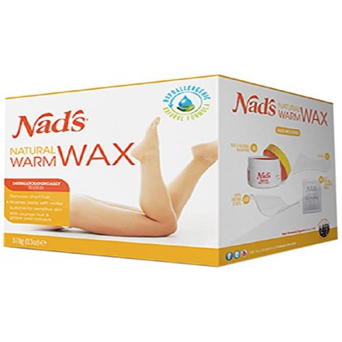 Buy Nads Natural Hair Removal Warm Body Wax 370g Online
